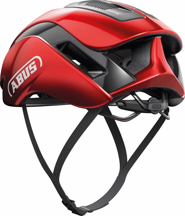 Abus Gamechanger 2.0 Performance Red. Rød aerohjelm til landevej og tt