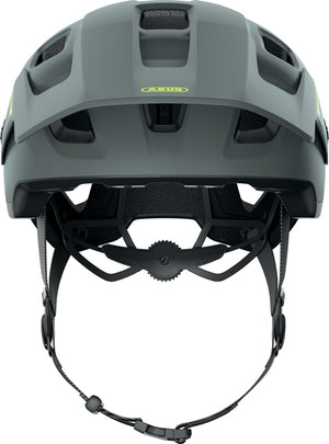 Abus MoDrop Mips Concrete Grey | grå mountainbike hjelme med mips og justerbar skygge
