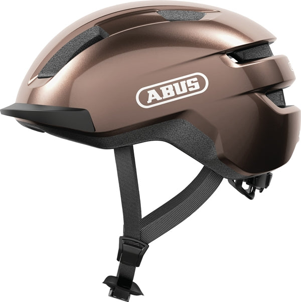 Abus Purl-Y Metallic Copper NTA 8776 cykelhjelm elcykel. Kobberfarvet