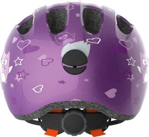 Abus Smiley 2.0 Purple Star cykelhjelm