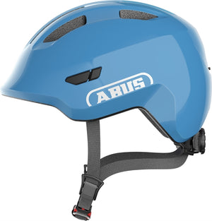 Abus Smiley 3.0 Shiny Blue | lyseblå cykelhjelm til baby og små børn