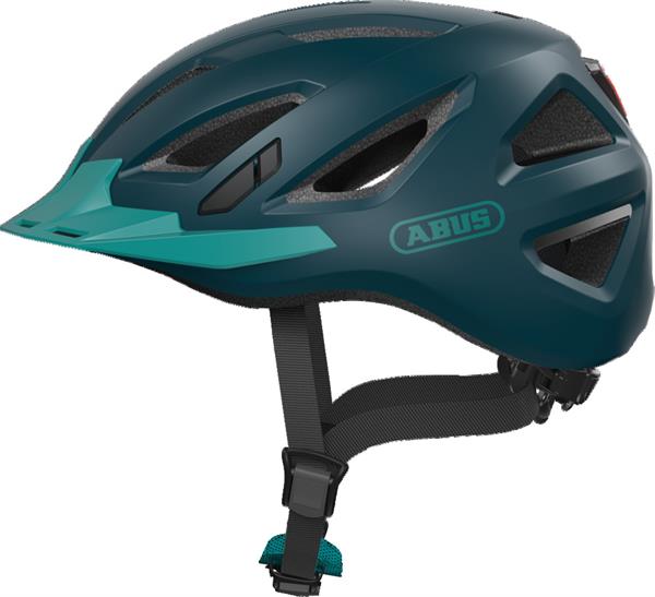 Abus Urban-i 3.0 Cykelhjelm Core Green med LED lys str. XL 61-65 cm