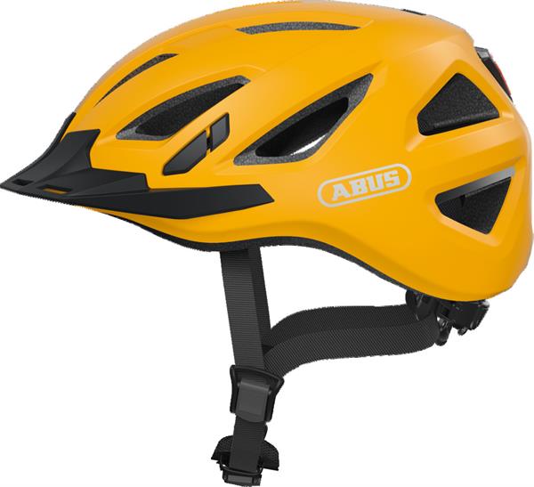 Abus Urban-I 3.0 Cykelhjelm Icon Yellow med LED lys