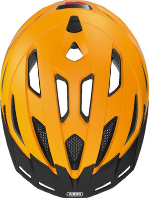 Abus Urban-I 3.0 Cykelhjelm Icon Yellow med LED lys