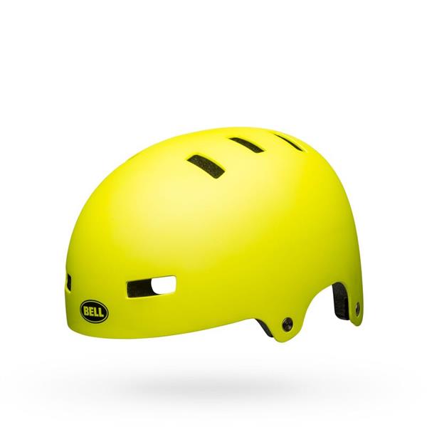 Bell Local Matte Hi-viz Yellow | skrigende mat gul skaterhjelm