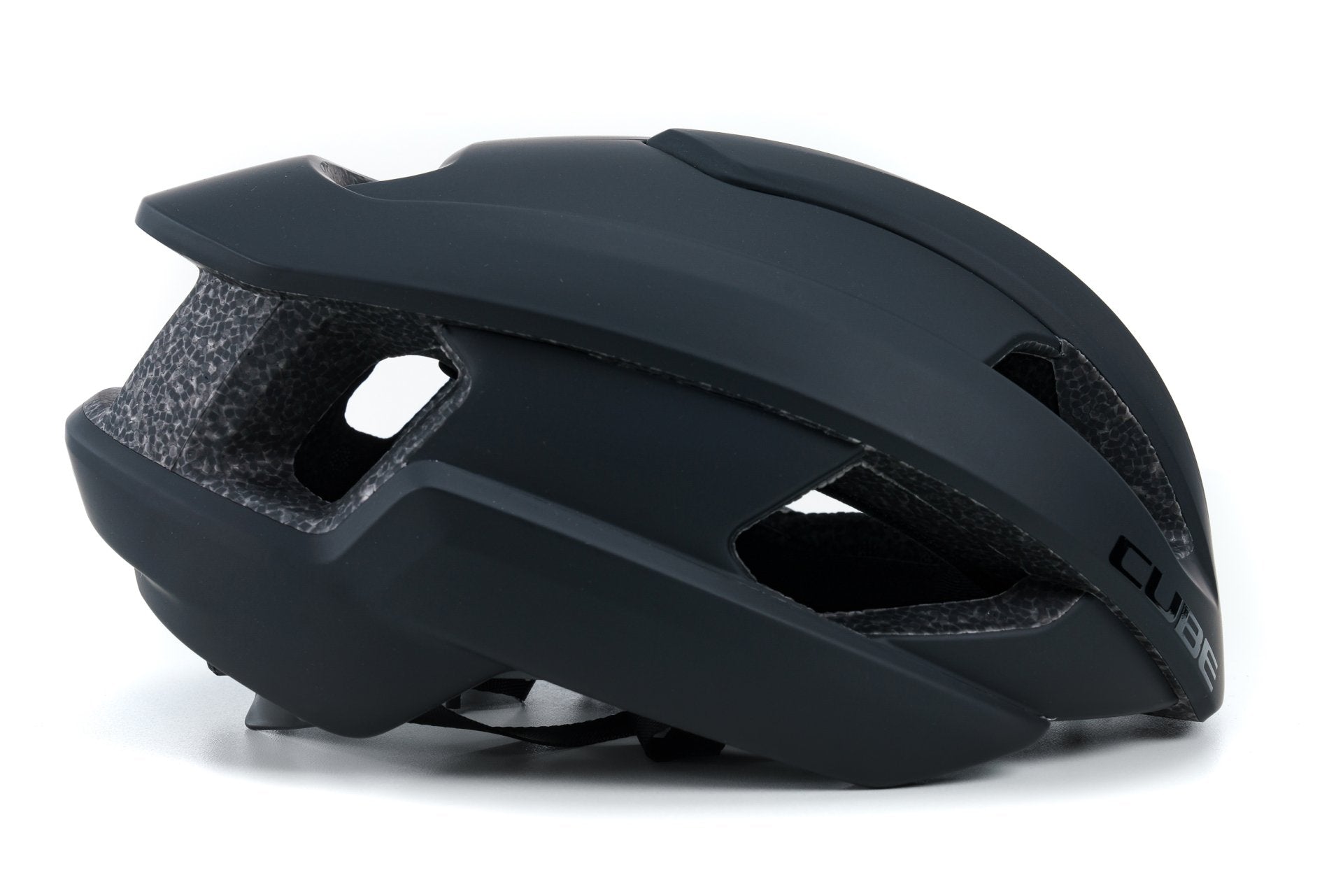 Cube Heron Mips Black. Aerodynamisk cykelhjelm til landevej