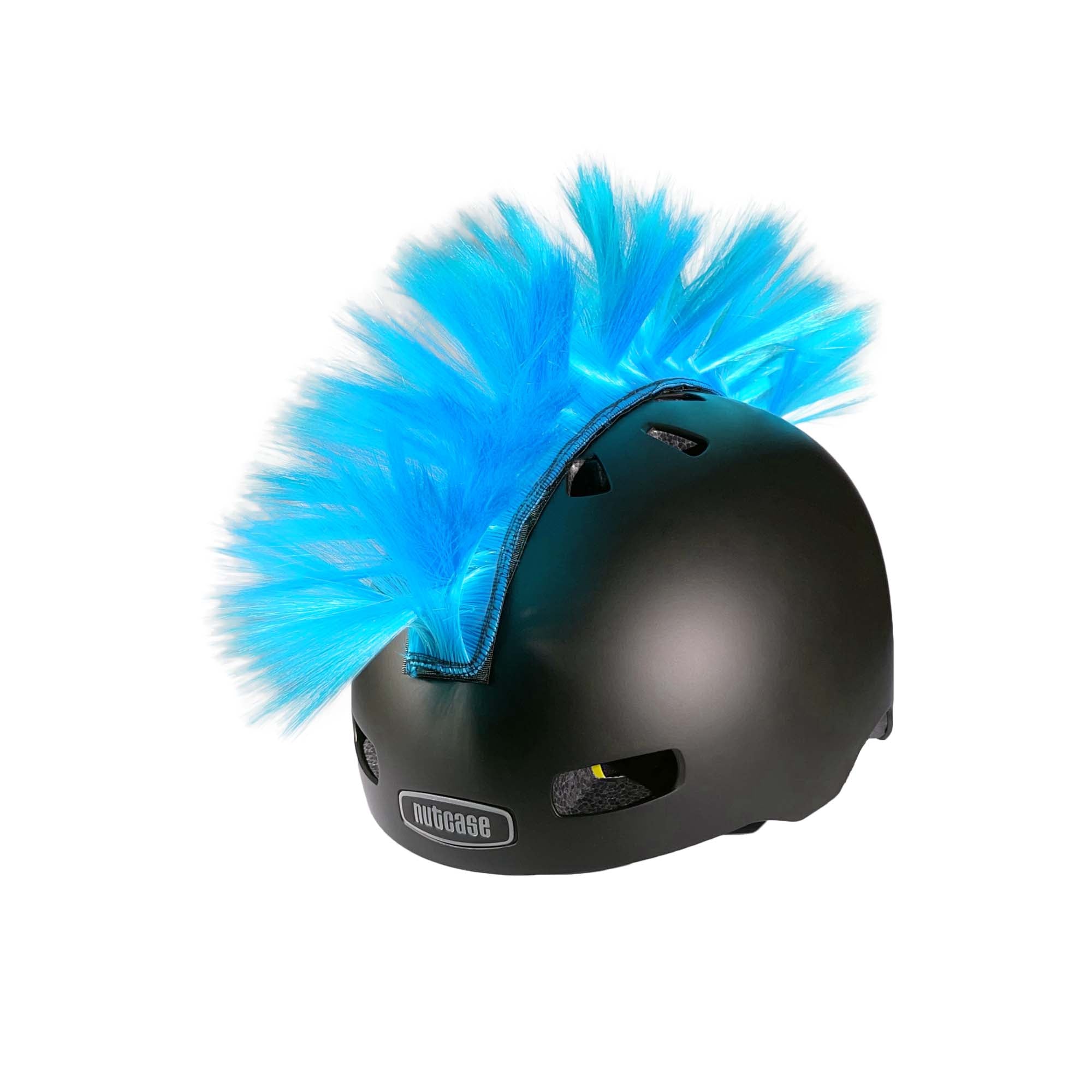 EGX light blue mohawk for helmet