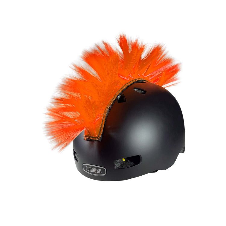 EGX orange mohawk for helmet