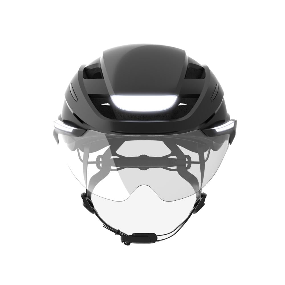 Lumos Ultra Mips Onyx Black E-Bike Visir. NTA 8776 cykelhjelm med mips og visir samt LED lys