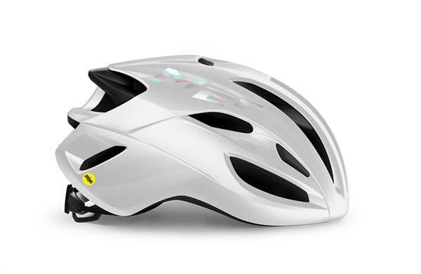 Met Rivale Mips White Glossy | hvid aero cykelhjelm