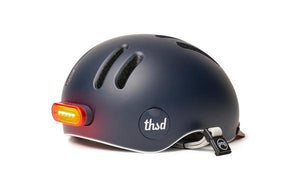 Thousand Chapter Mips Club Navy | Mips cykelhjelm med led lys