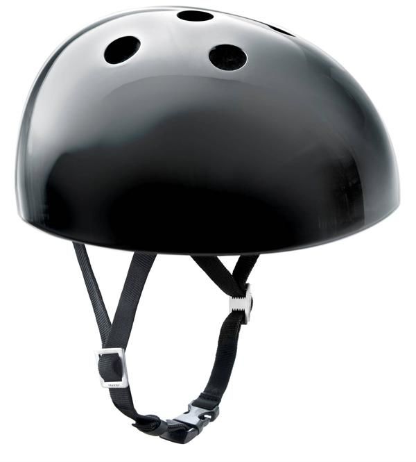 Yakkay smart two black. Blank sort cykelhjelm som kan anvendes til yakkay covers